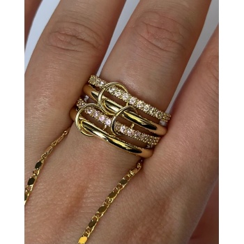 4LÜ PİNK AURA YÜZÜK