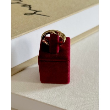 GOLD KIVRIMLI MARKA YÜZÜK