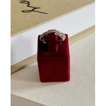 SİLVER KIVRIMLI YÜZÜK