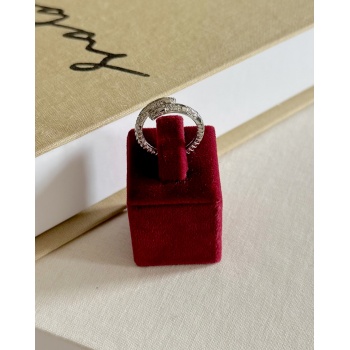 SİLVER YILAN TAŞLI YÜZÜK