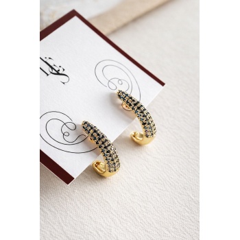 DARK BLUE TAŞLI CURVE KÜPE