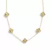 GOLD MINI CLOVER VIP KOLYE