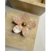 CERAMIC BLOSSOM KEMİK MANDAL TOKA