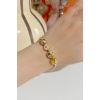 GOLD CHARMLI LUNELLE BİLEKLİK