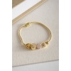GOLD CHARMLI LUNELLE BİLEKLİK
