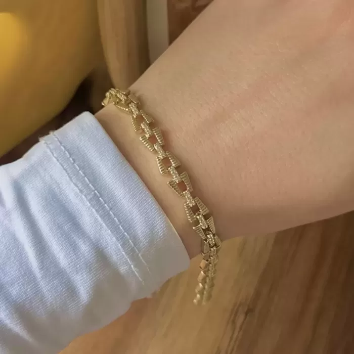 GOLD ROYAL LİNK VIP BİLEKLİK