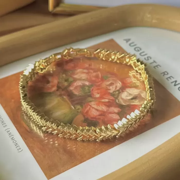 GOLD CHEVRON VIP BİLEKLİK