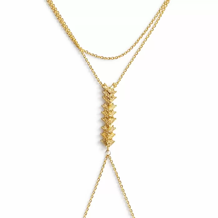 GOLD CELESTIAL STAR DROP ŞAHMERAN