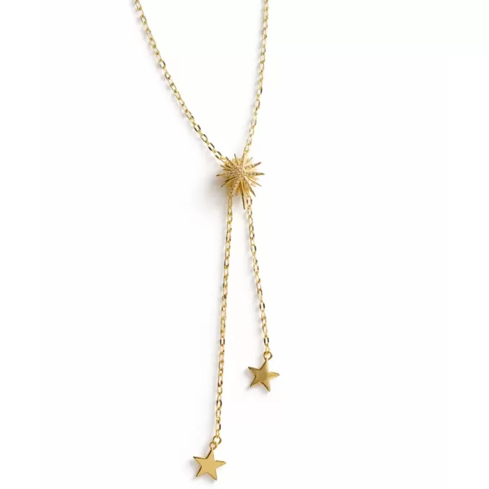 GOLD STAR DROP VIP KOLYE