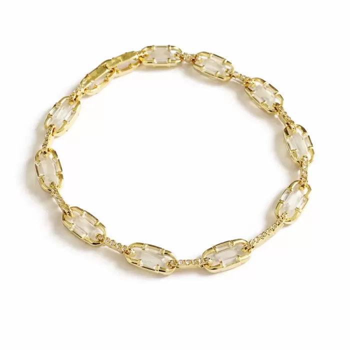 GOLD NOVA TAŞLI VIP BİLEKLİK