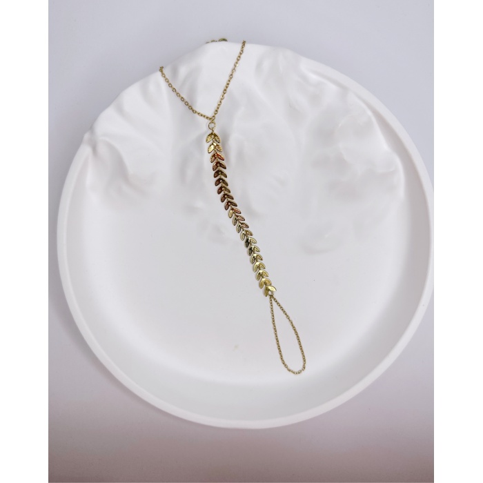 GOLD YAPRAK DETAY ŞAHMERAN