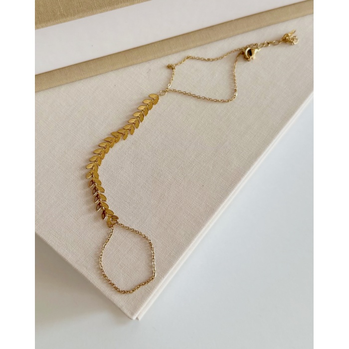 GOLD YAPRAK DETAY ŞAHMERAN