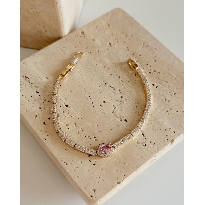 PEMBE BAGET SU YOLU BİLEKLİK