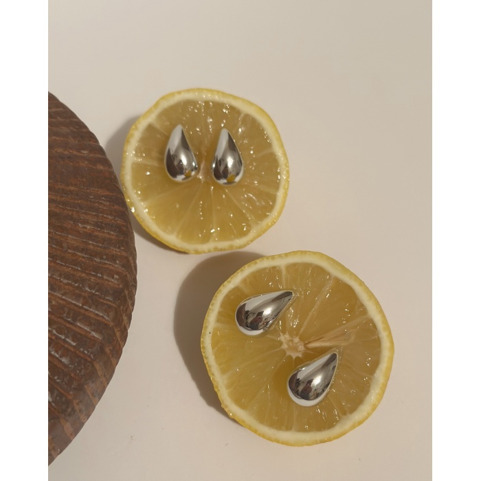 SİLVER BOTTEGA DAMLA KÜPE