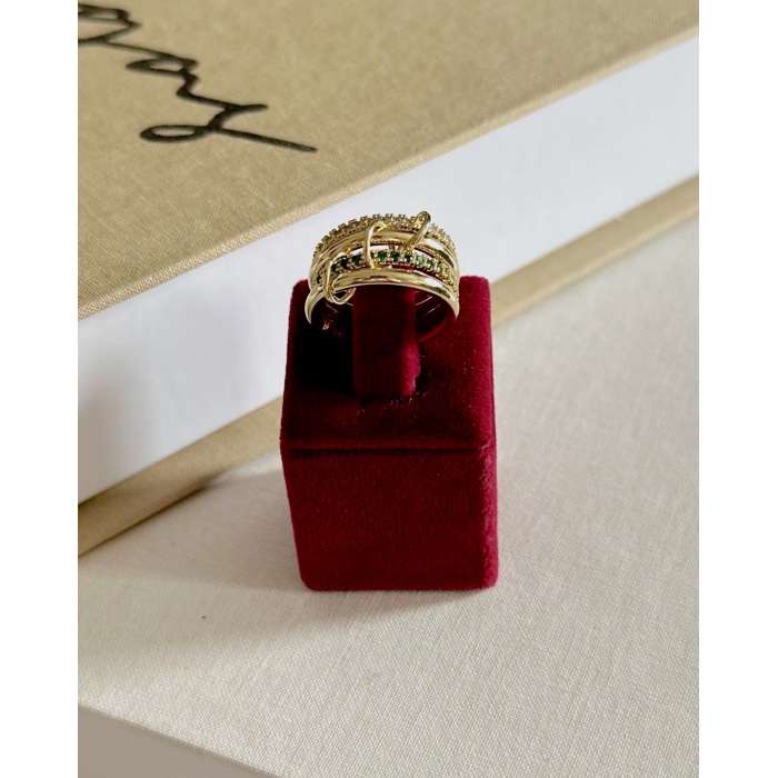 4LÜ GREEN AURA YÜZÜK