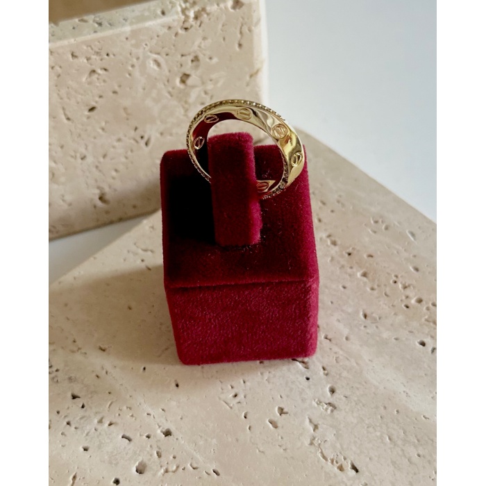 GOLD KIVRIMLI MARKA YÜZÜK