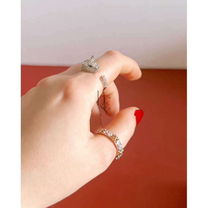 SİLVER KAPLAN KÜPE