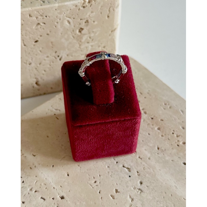 SİLVER RENKLİ X YÜZÜK