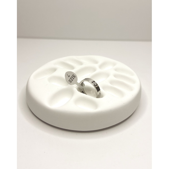 SİLVER VİDA KALIN YÜZÜK KALIN YÜZÜK SİZE 7