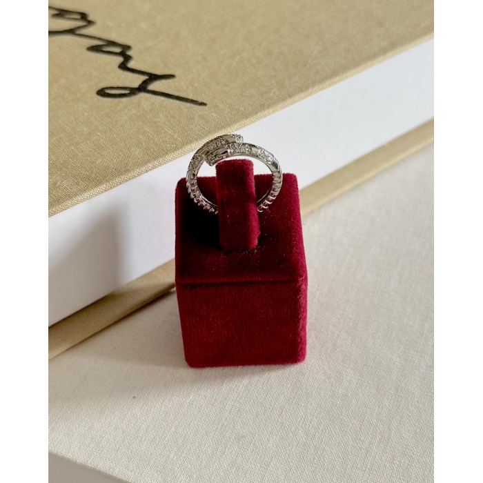 SİLVER YILAN TAŞLI YÜZÜK