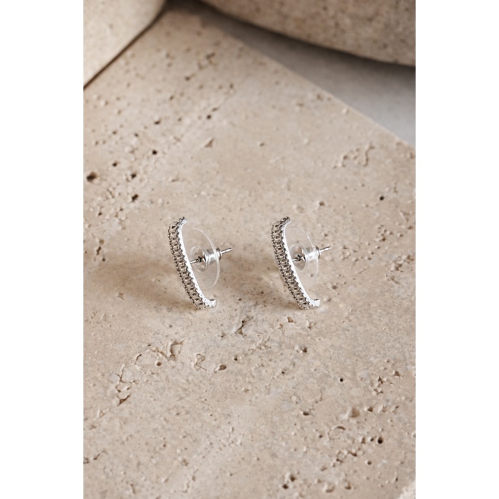 SILVER TAŞLI CURVE KÜPE