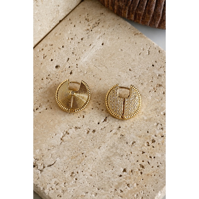 GOLD TAŞLI ROUE DE PARIS KÜPE