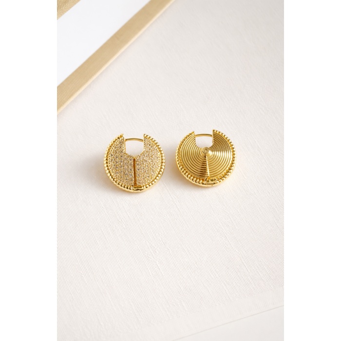 GOLD TAŞLI ROUE DE PARIS KÜPE