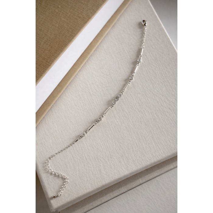 SILVER CLARA TAŞLI BİLEKLİK