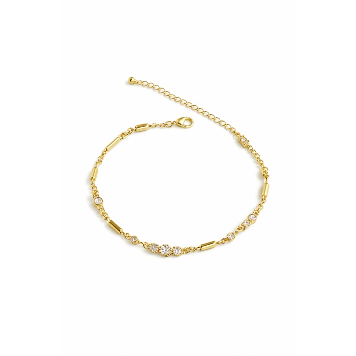 GOLD CLARA TAŞLI BİLEKLİK