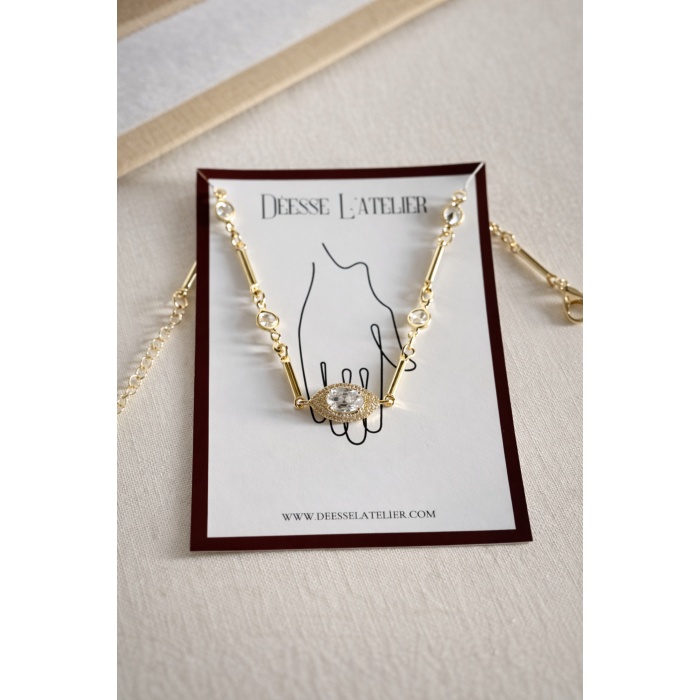 GOLD TAŞLI ELYS BİLEKLİK