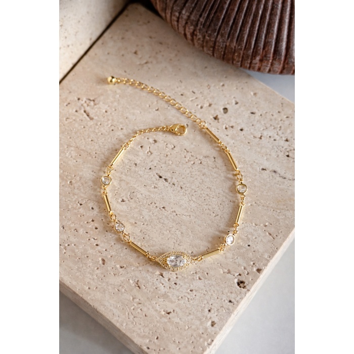 GOLD TAŞLI ELYS BİLEKLİK