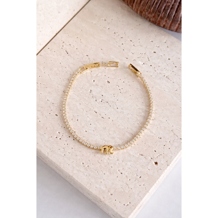 GOLD SU YOLU GANESHA BİLEKLİK