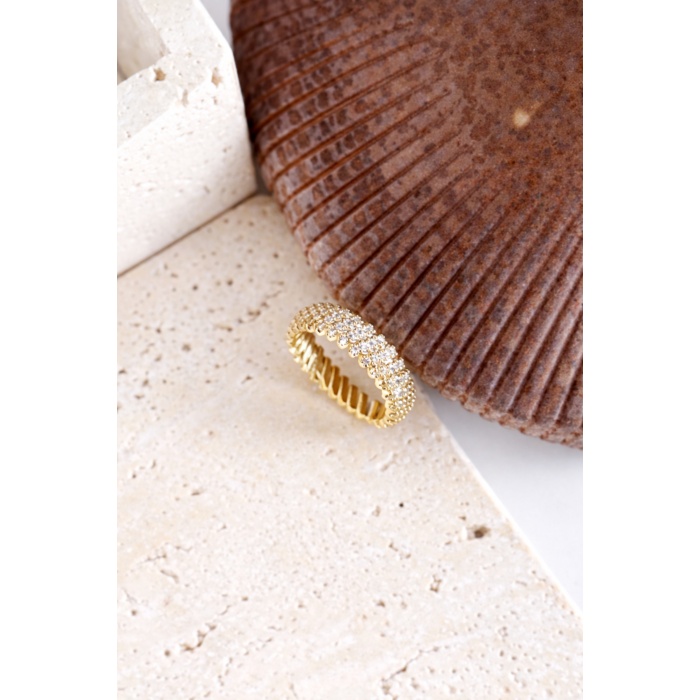 GOLD TAŞLI GLORY YÜZÜK