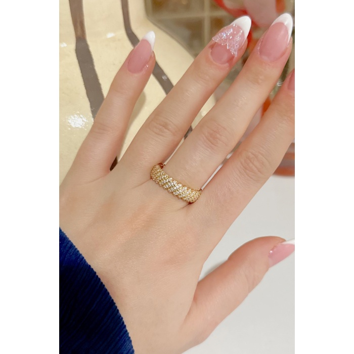 GOLD TAŞLI GLORY YÜZÜK