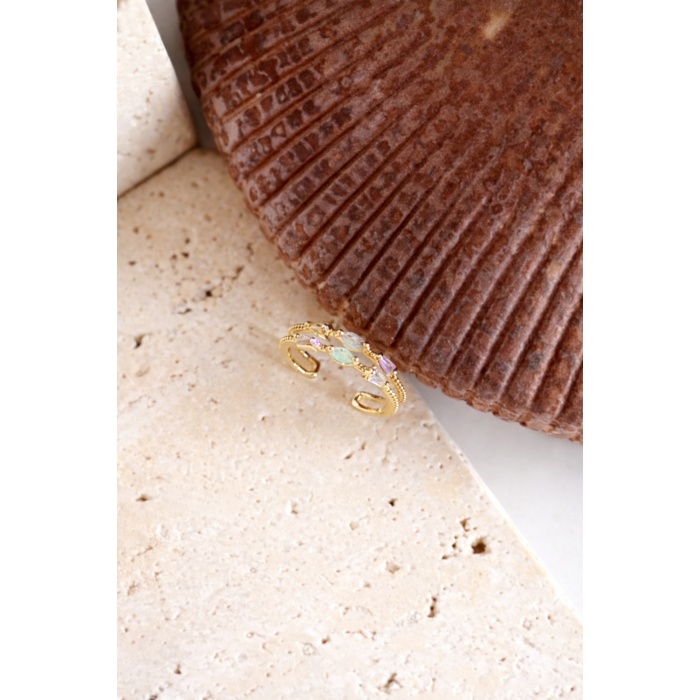 GOLD RENKLİ NYSA YÜZÜK