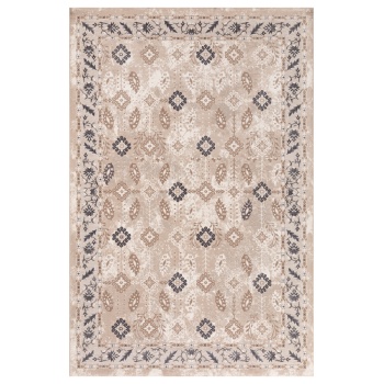 Lynosse Açık Bej Gri Yumuşak Konforlu Rug P0521