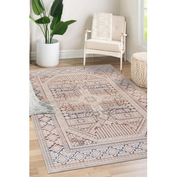 Paradise Krem Bej Yumuşak Konforlu Rug M053