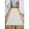 Bohemian Rug Dust-Free Modern Living Room Living Room Runner Rug Antialerjik KREM