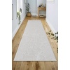 Modern Dust-Free Rug Living Room Living Room Runner Rug Bohemian Beyaz Antialerjik KREM