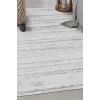 Modern Dust-Free Striped Rug Modern Living Room Living Room Runner Rug Antialerjik GRİ