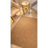 Sisal Naturel Jüt Renk Hasır Yıkanabilir Non-Slip Backing Makine Dust-Free