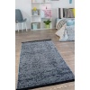 Yıkanabilir Non-Slip Backing Şönil Kilim Living Room Living Room Kitchen Çocuk GRİ