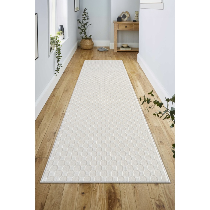 Bohemian Rug Dust-Free Modern Living Room Living Room Runner Rug Antialerjik KREM