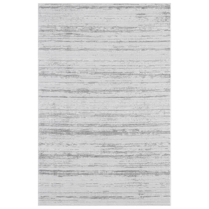 Modern Dust-Free Striped Rug Modern Living Room Living Room Runner Rug Antialerjik GRİ