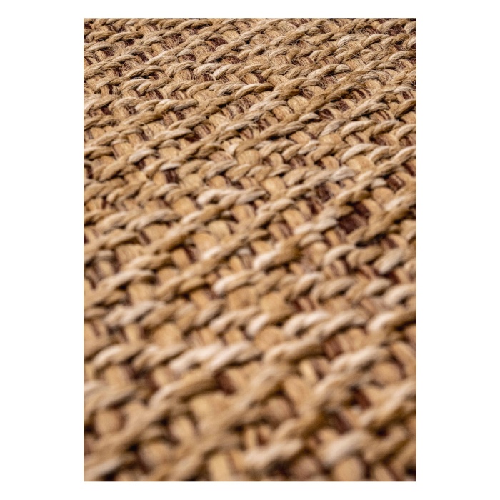 Sisal Naturel Jüt Renk Hasır Yıkanabilir Non-Slip Backing Makine Dust-Free