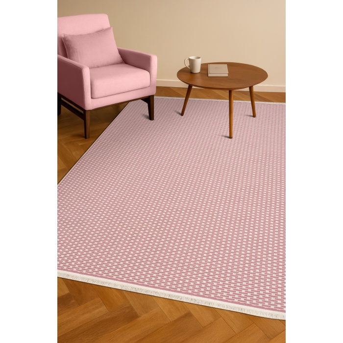 Katlanabilir,yıkanabilir,yüksek Kalite Pamuk Living Room,Living Room,balkon Kilim PEMBE