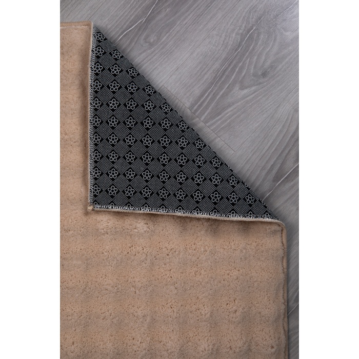 Bubble Uzun Tüylü Puffy Peluş Rug ♦ Non-Slip Backing ♦ Bej ♦ Yıkanabilir ♦ Living Room Hallway Kitchen Yatak