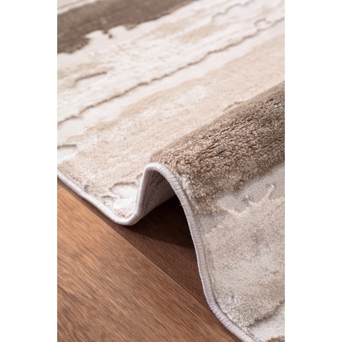 Lynosse Bej Vizon Yumuşak Konforlu Rug P1099