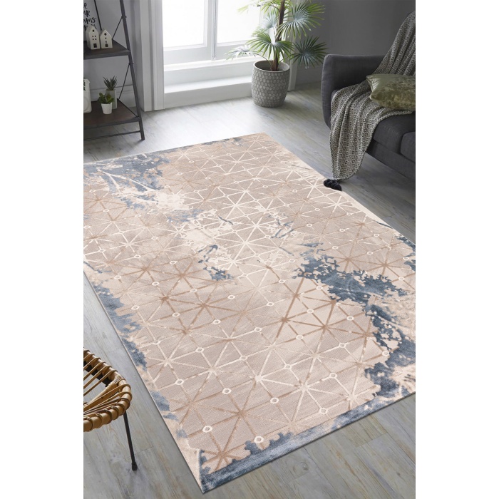 Lynosse Krem Yumuşak Konforlu Rug P0804