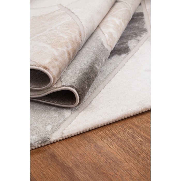 Lynosse Bej Yumuşak Konforlu Rug P0681